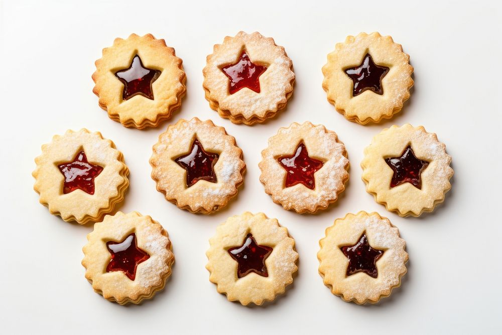 Christmas cookies jam dessert biscuit pastry. AI generated Image by rawpixel.