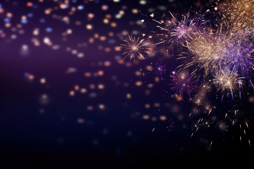 Fireworks backgrounds outdoors nature. AI generated Image by rawpixel.