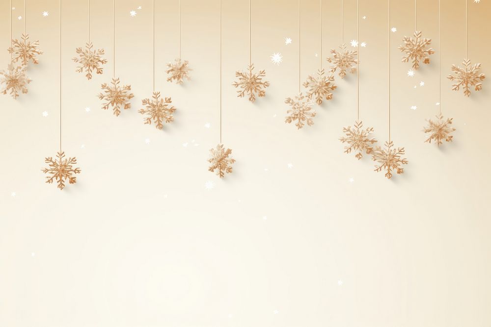 Hanging snowflakes backgrounds architecture celebration. AI generated Image by rawpixel.
