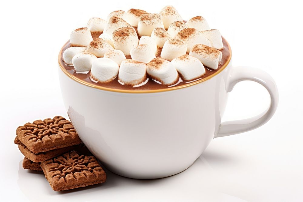 Hot choclate cup chocolate dessert. AI generated Image by rawpixel.