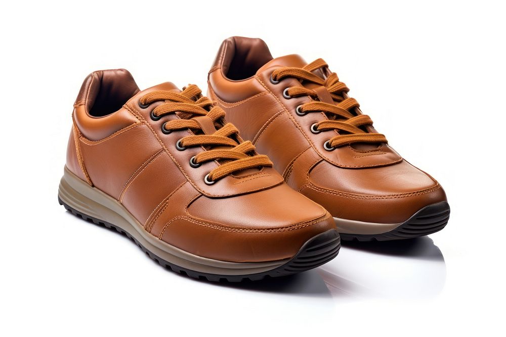 Sports leather shoes footwear shoelace clothing. AI generated Image by rawpixel.