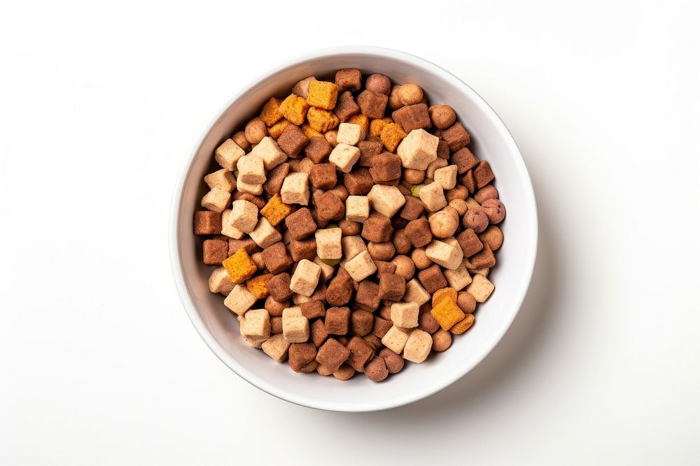 Food bowl white background ingredient. AI generated Image by rawpixel.