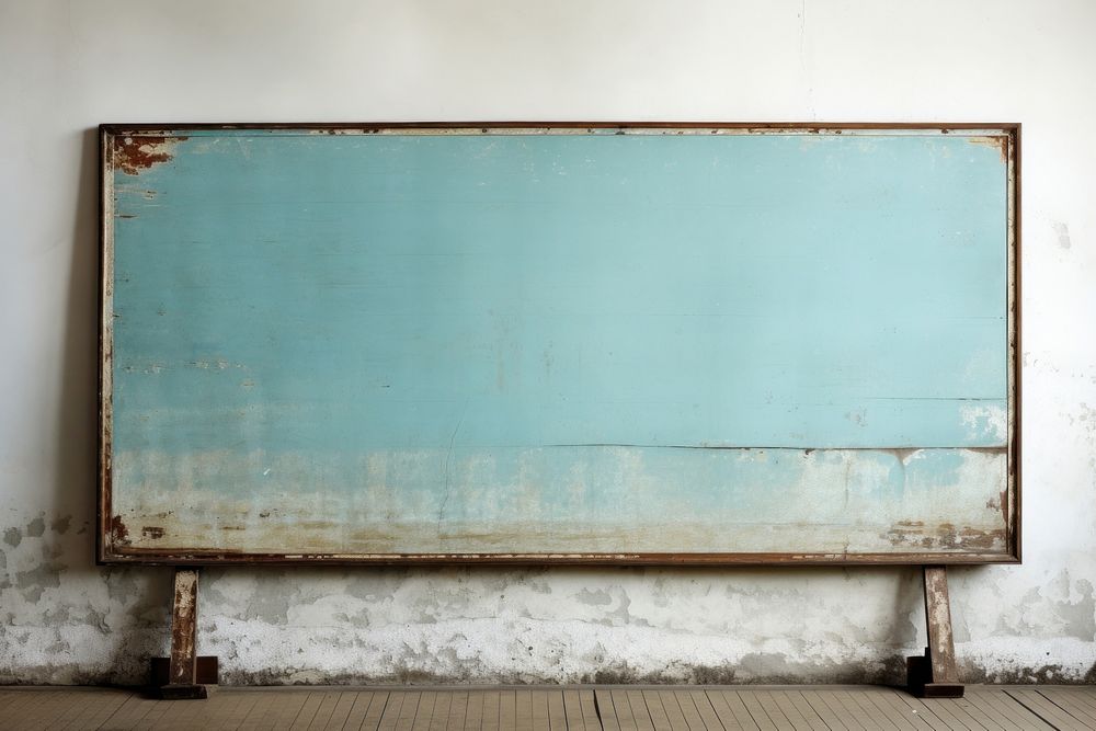 Vintage sign deterioration architecture blackboard. AI generated Image by rawpixel.