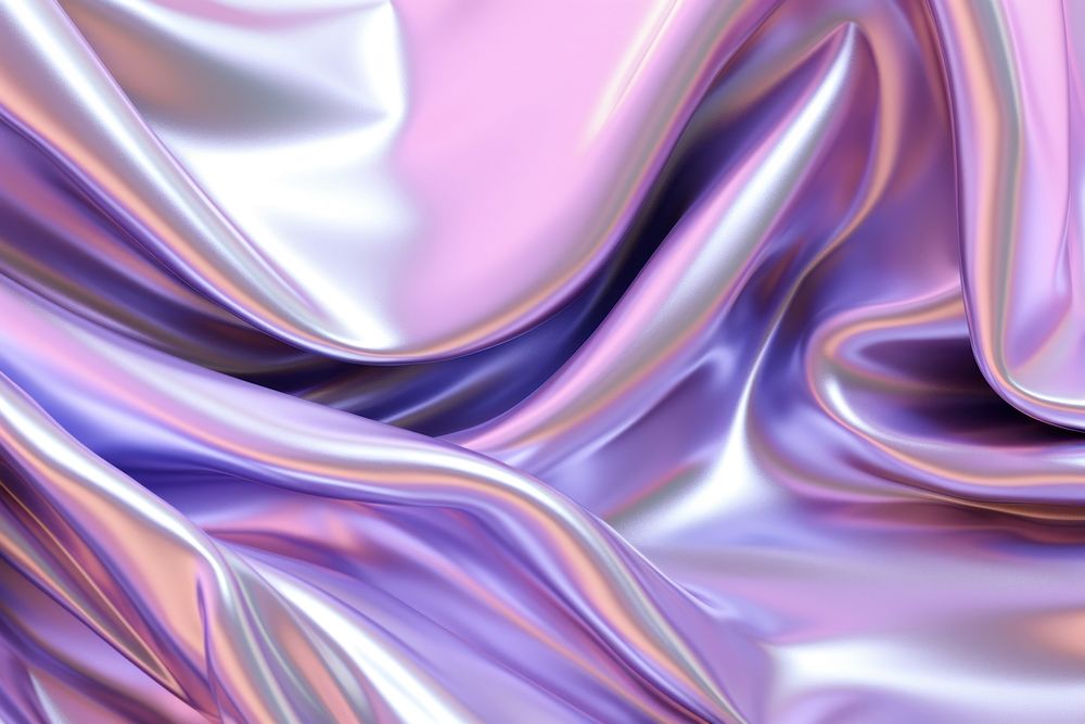 Aluminium floid crumpled flowing shiny. AI generated Image by rawpixel.