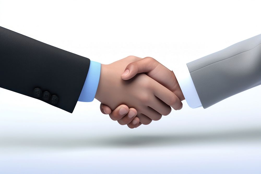 Business handshake agreement greeting success. AI generated Image by rawpixel.
