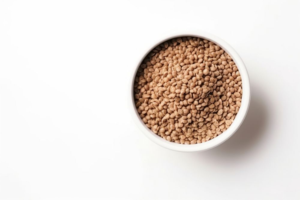 Food bowl coffee white background. AI generated Image by rawpixel.