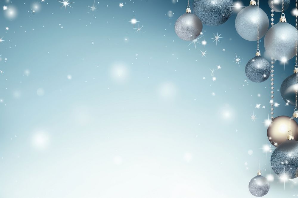 Backgrounds christmas snow blue. AI generated Image by rawpixel.