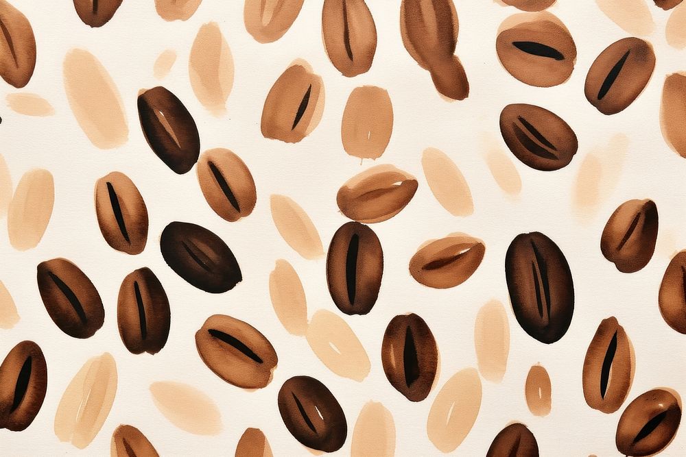 Coffee beans backgrounds abundance freshness. AI generated Image by rawpixel.