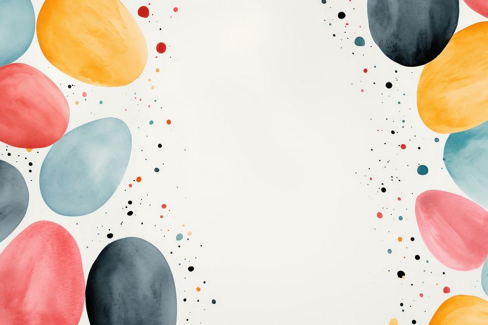Easter eggs backgrounds abstract confetti. AI generated Image by rawpixel.