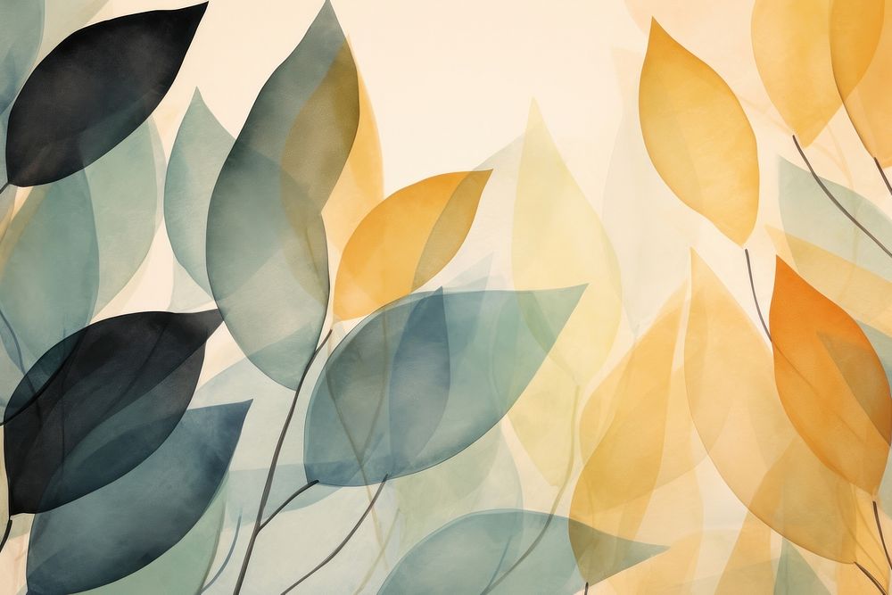 Eucalyptus leaves backgrounds abstract painting. AI generated Image by rawpixel.
