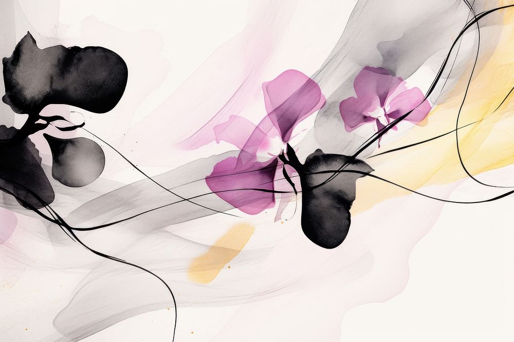Orchids backgrounds abstract pattern. AI generated Image by rawpixel.