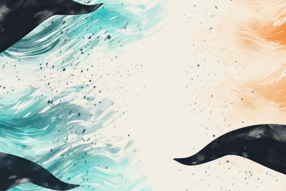 Whales backgrounds abstract dolphin. AI generated Image by rawpixel.