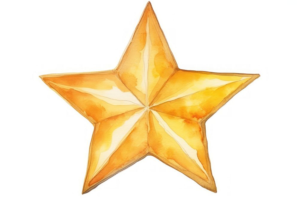 Star symbol paper echinoderm. AI generated Image by rawpixel.