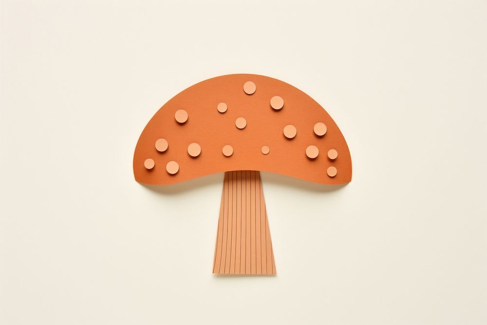 Brown mushroom fungus agaric pill. AI generated Image by rawpixel.