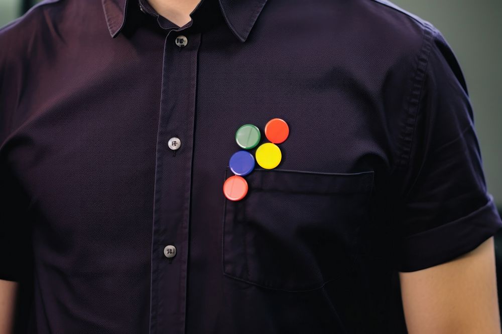 Shirt sleeve pocket adult. AI generated Image by rawpixel.