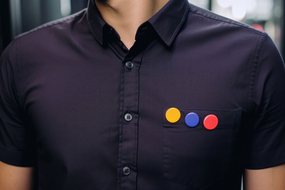Shirt sleeve pocket midsection. AI generated Image by rawpixel.