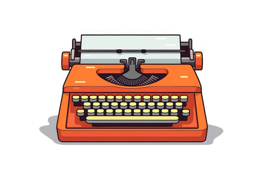 Typewriter correspondence electronics technology. AI generated Image by rawpixel.