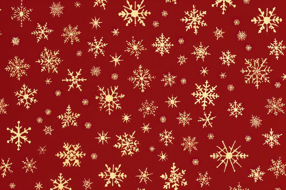 Pattern snow backgrounds snowflake. AI generated Image by rawpixel.