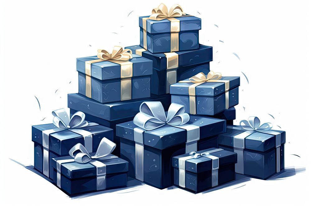 Gift Heap gift celebration anniversary. AI generated Image by rawpixel.
