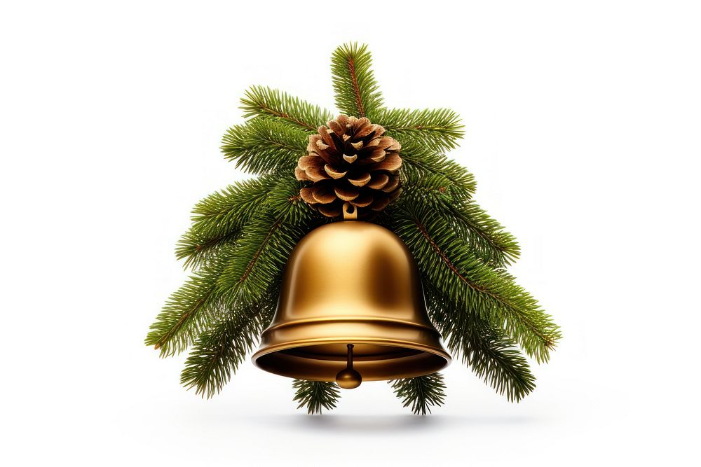 Bell christmas spruce plant. AI generated Image by rawpixel.