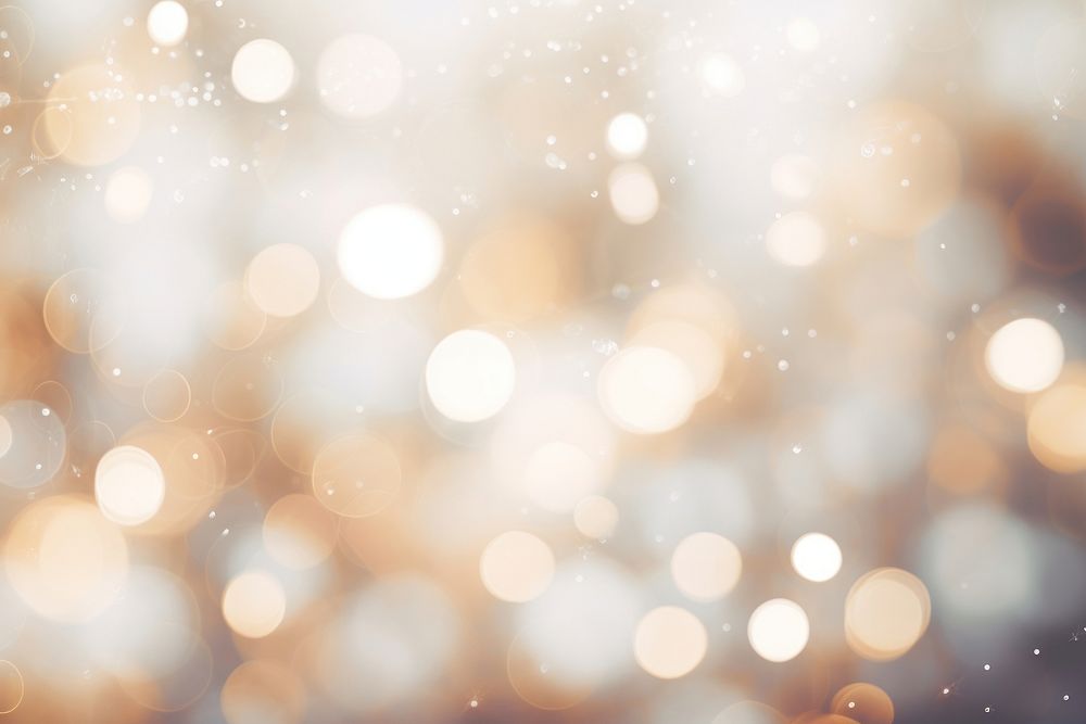White Bokeh Lights Abstract Background backgrounds abstract outdoors. AI generated Image by rawpixel.