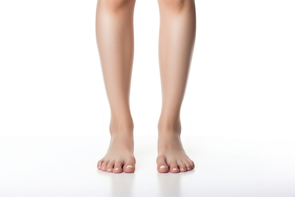 Female feet pantyhose portrait footwear. AI generated Image by rawpixel.