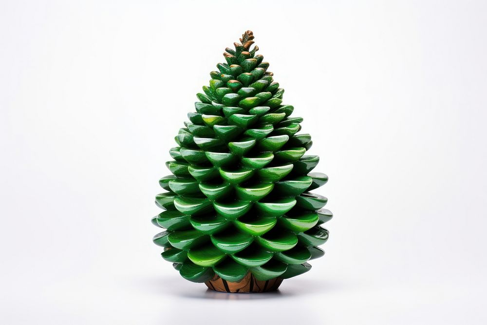 Pine cone christmas tree plant. AI generated Image by rawpixel.