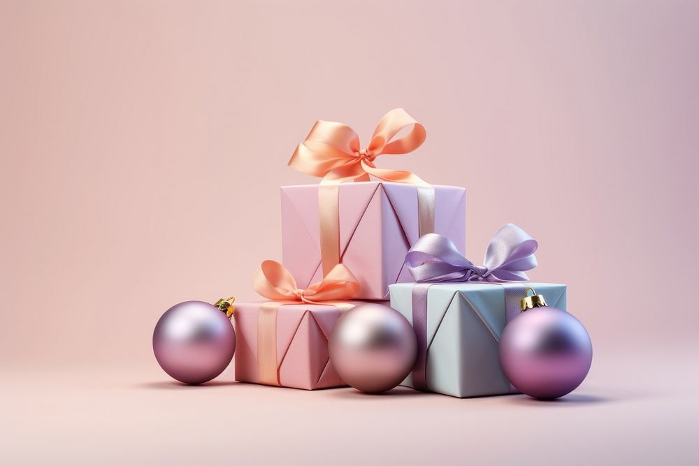 Christmas gift boxes christmas celebration anniversary. AI generated Image by rawpixel.