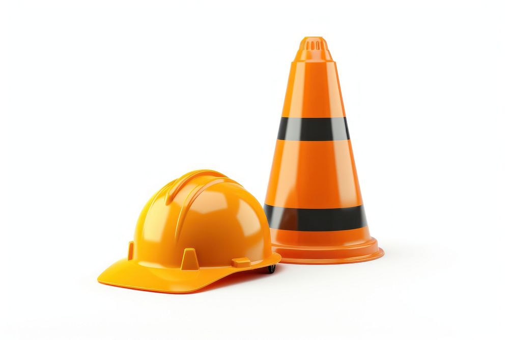 Helmet cone construction hardhat. AI generated Image by rawpixel.