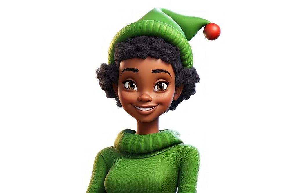 Elf smiling cartoon toy. AI generated Image by rawpixel.