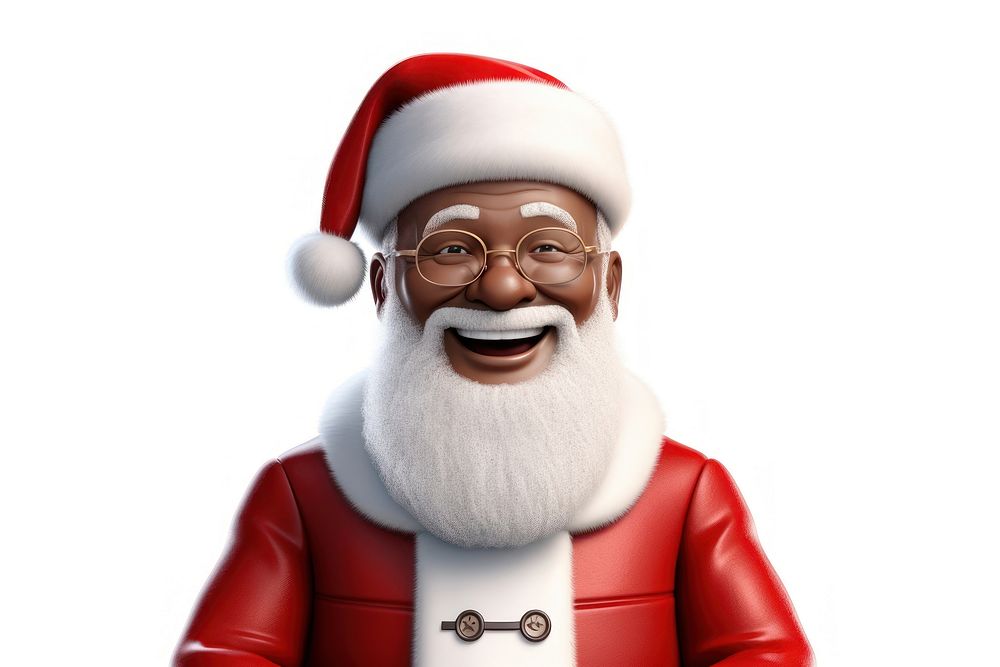 Santa claus smiling adult man. AI generated Image by rawpixel.