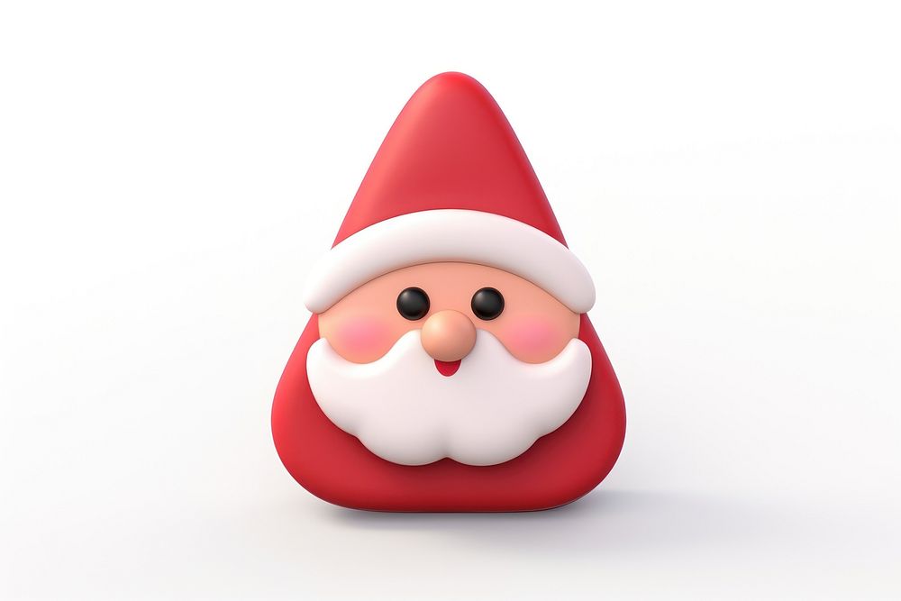 Christmas gnome cookie snowman white background anthropomorphic. AI generated Image by rawpixel.