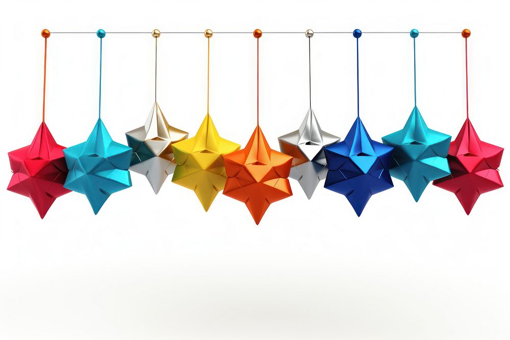 New year decoration celebration origami paper. AI generated Image by rawpixel.
