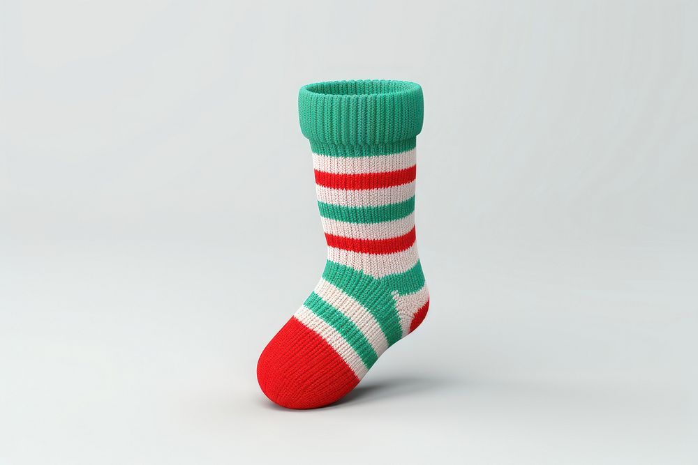 Elf sock christmas pantyhose clothing. AI generated Image by rawpixel.