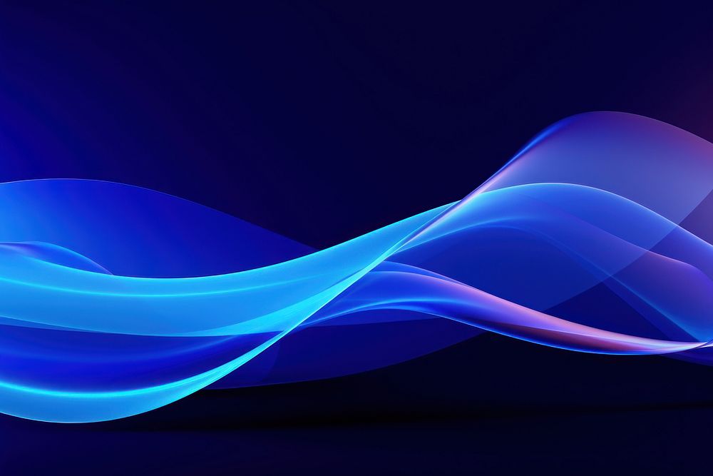 Digital abstract line art blue backgrounds light. AI generated Image by rawpixel.