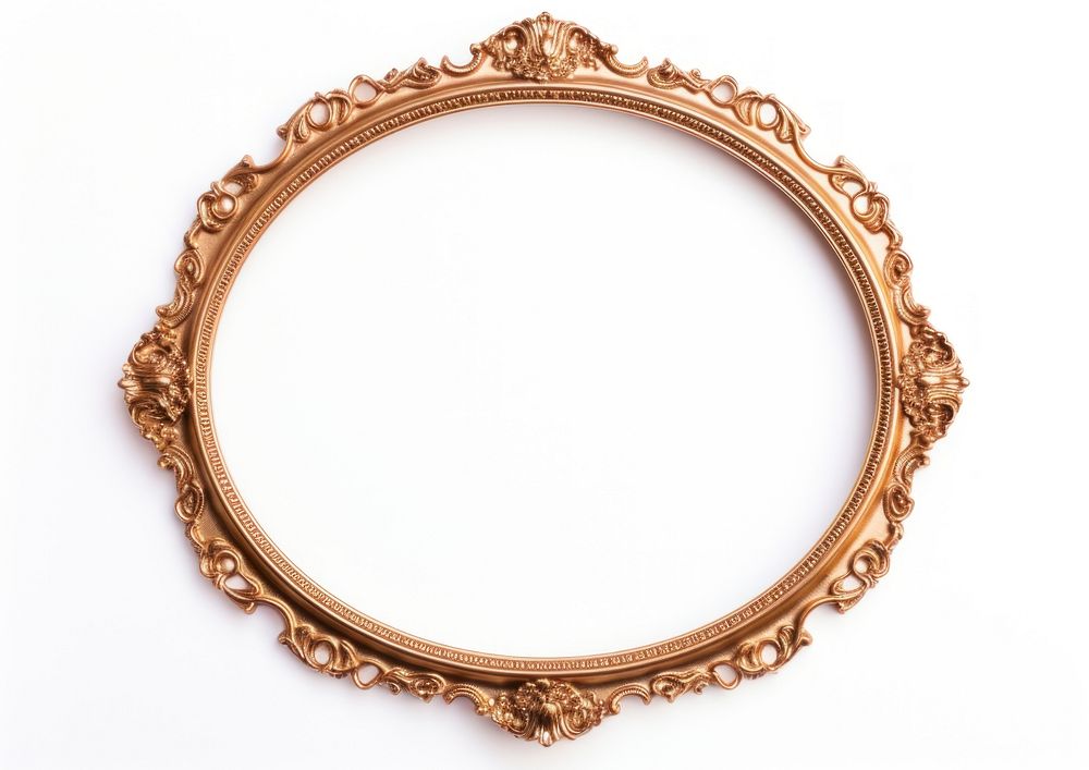 Oval Rococo jewelry locket frame. AI generated Image by rawpixel.