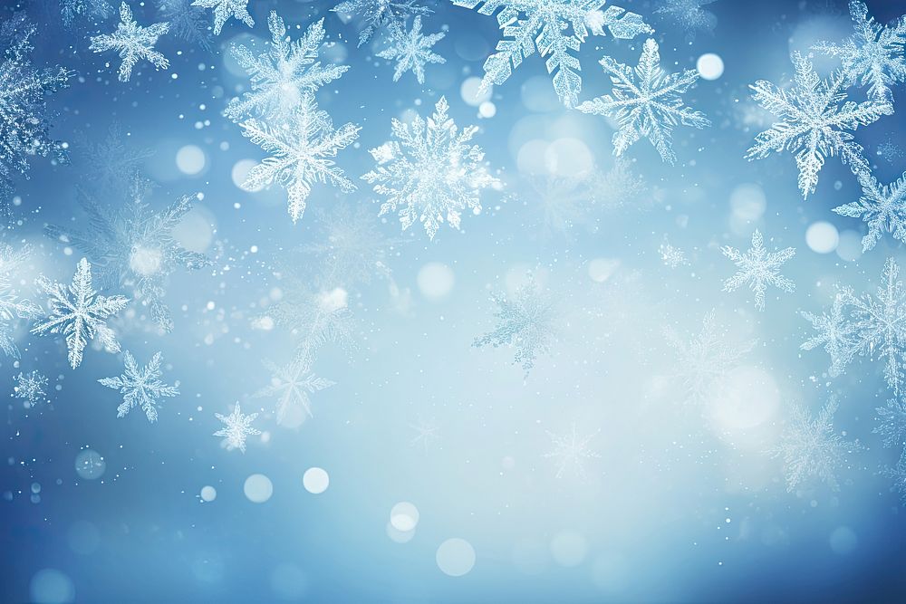 Snowflakes backgrounds abstract white. AI generated Image by rawpixel.