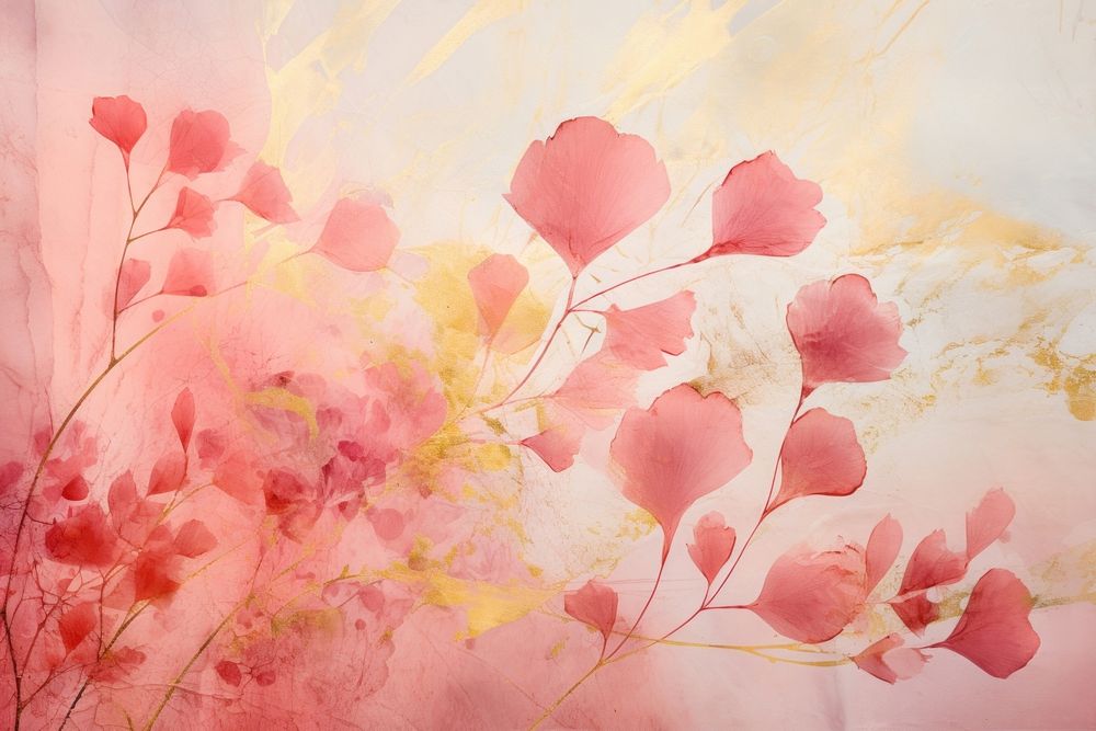 Art backgrounds painting blossom. AI generated Image by rawpixel.