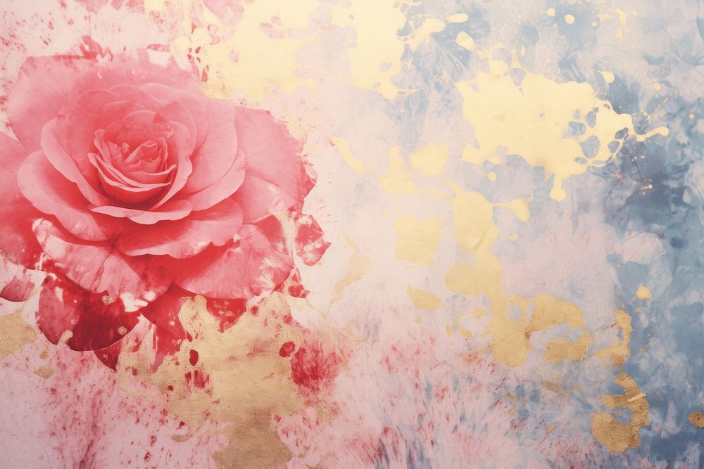 Rose art backgrounds abstract. AI generated Image by rawpixel.