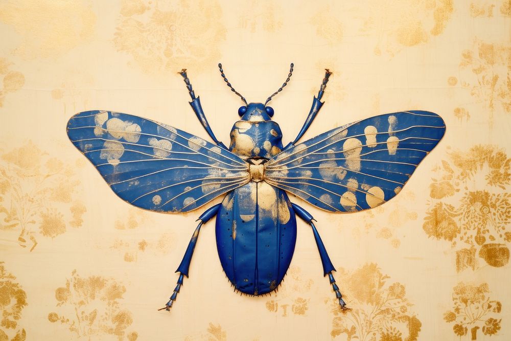 Bug insect animal art. AI generated Image by rawpixel.
