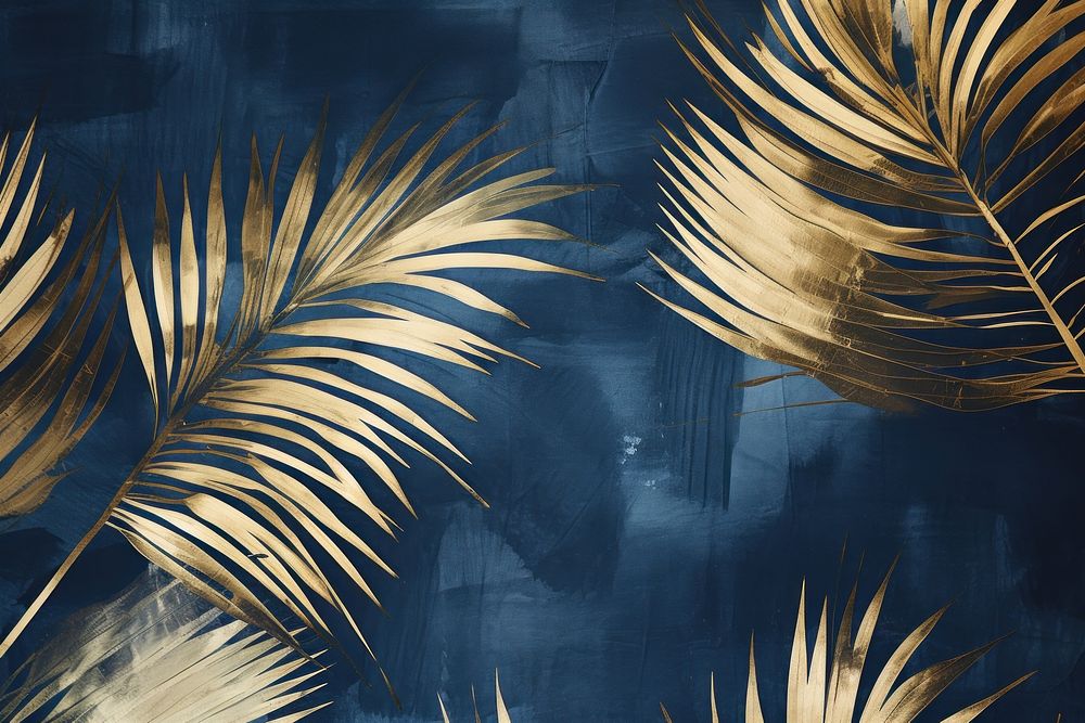 Palm leaves backgrounds pattern plant. AI generated Image by rawpixel.