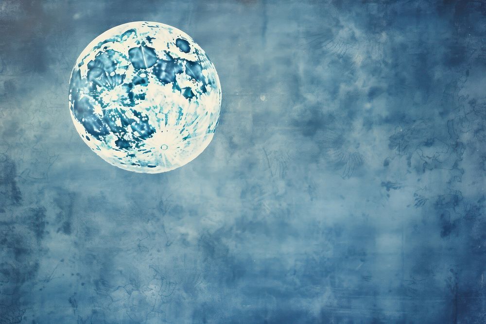 A moon backgrounds astronomy outdoors. AI generated Image by rawpixel.