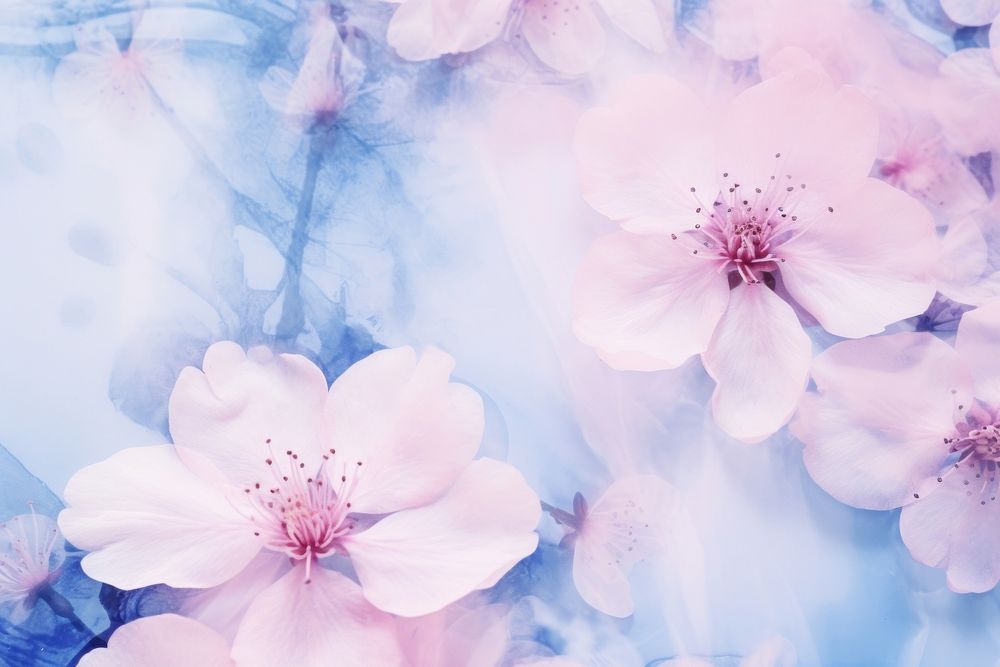 Backgrounds abstract blossom flower. AI generated Image by rawpixel.