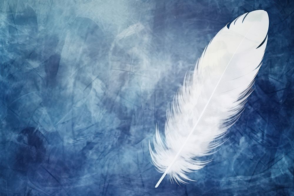 Abstract feathers backgrounds lightweight archangel. AI generated Image by rawpixel.