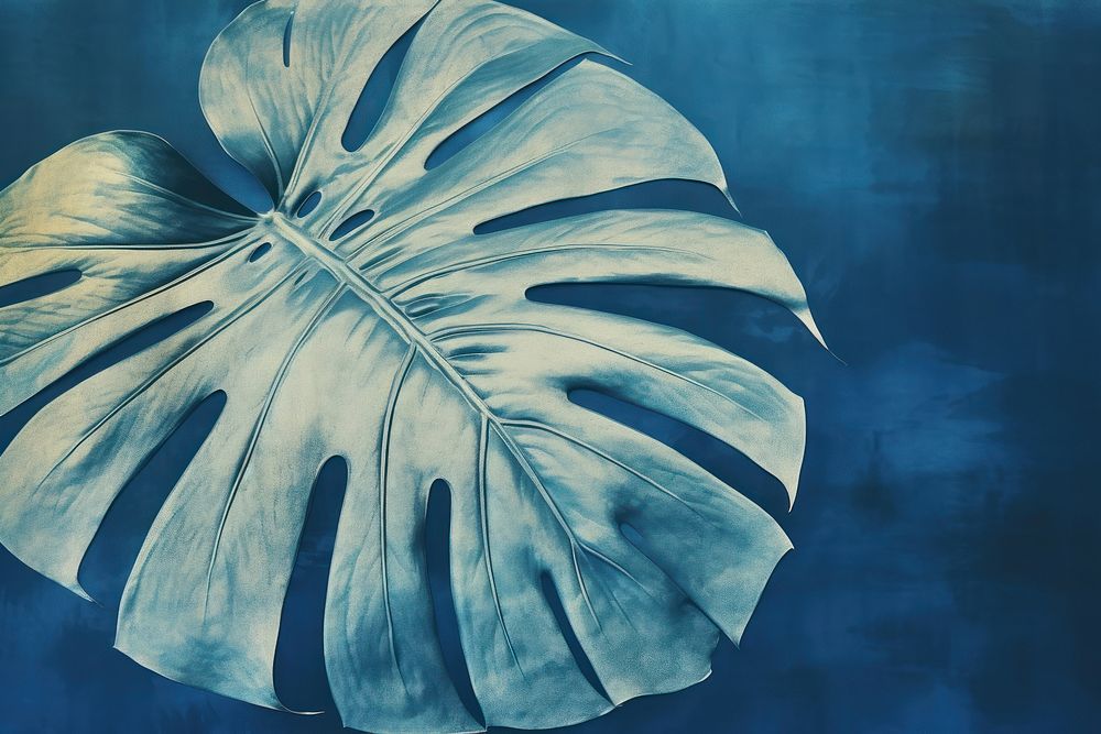 Monstera art plant petal. AI generated Image by rawpixel.