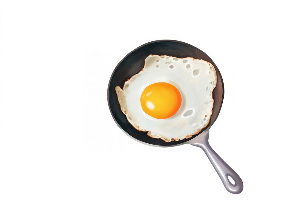 Pan egg fried food. AI generated Image by rawpixel.