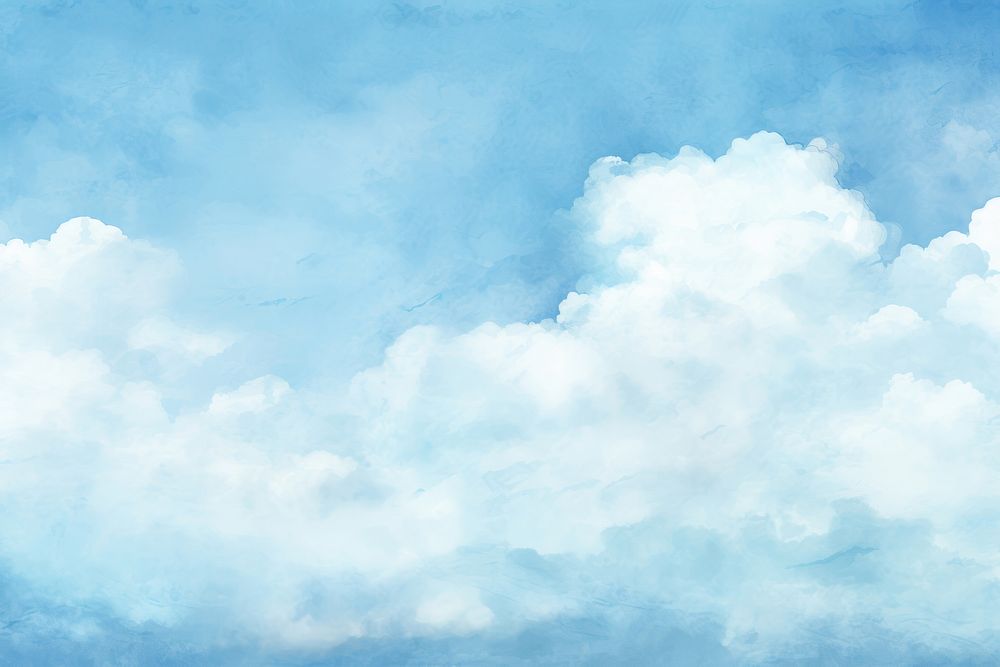 Blue sky border outdoors nature cloud. AI generated Image by rawpixel.
