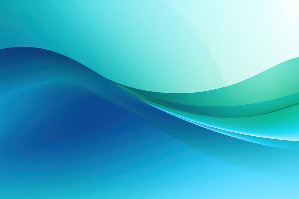 Azure green blue gradient backgrounds technology abstract. AI generated Image by rawpixel.