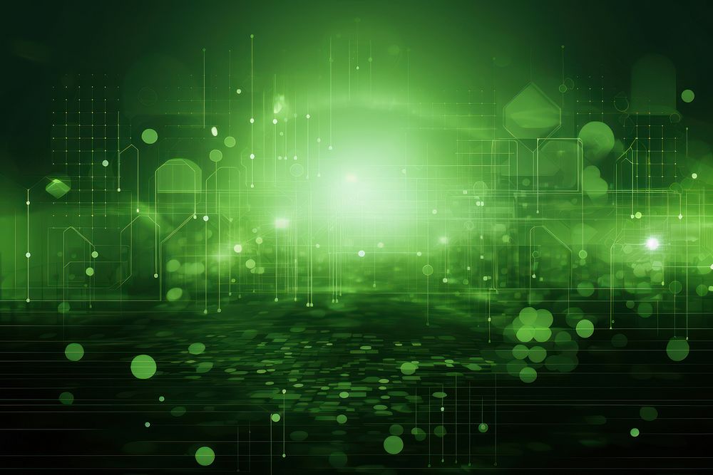 Light green digital backgrounds technology abstract. 