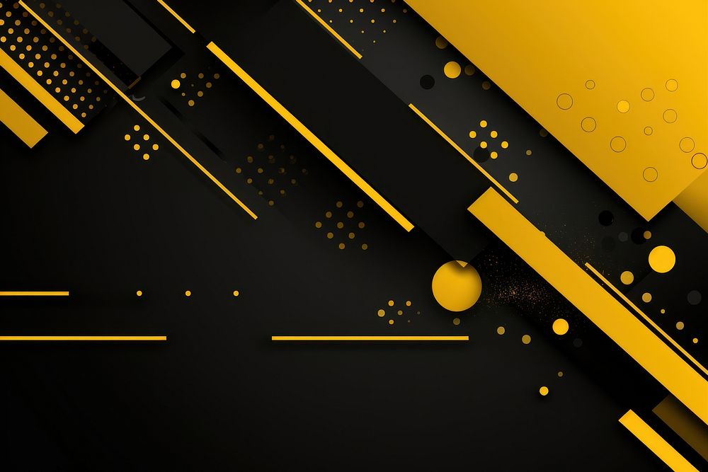 Backgrounds abstract graphics yellow. AI generated Image by rawpixel.
